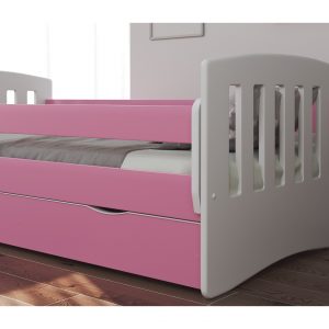 Paidiko krevati Classic - Baby Pink 2