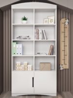 Βιβλιοθήκη Classic Λευκή 180,5x90x36 εκ. - Image 3