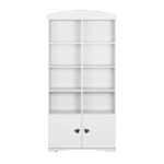 Βιβλιοθήκη Julia Λευκή 180,5x90x36