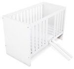 Κούνια κρεβάτι Amelia 120x60 εκ. Λευκή - Image 6