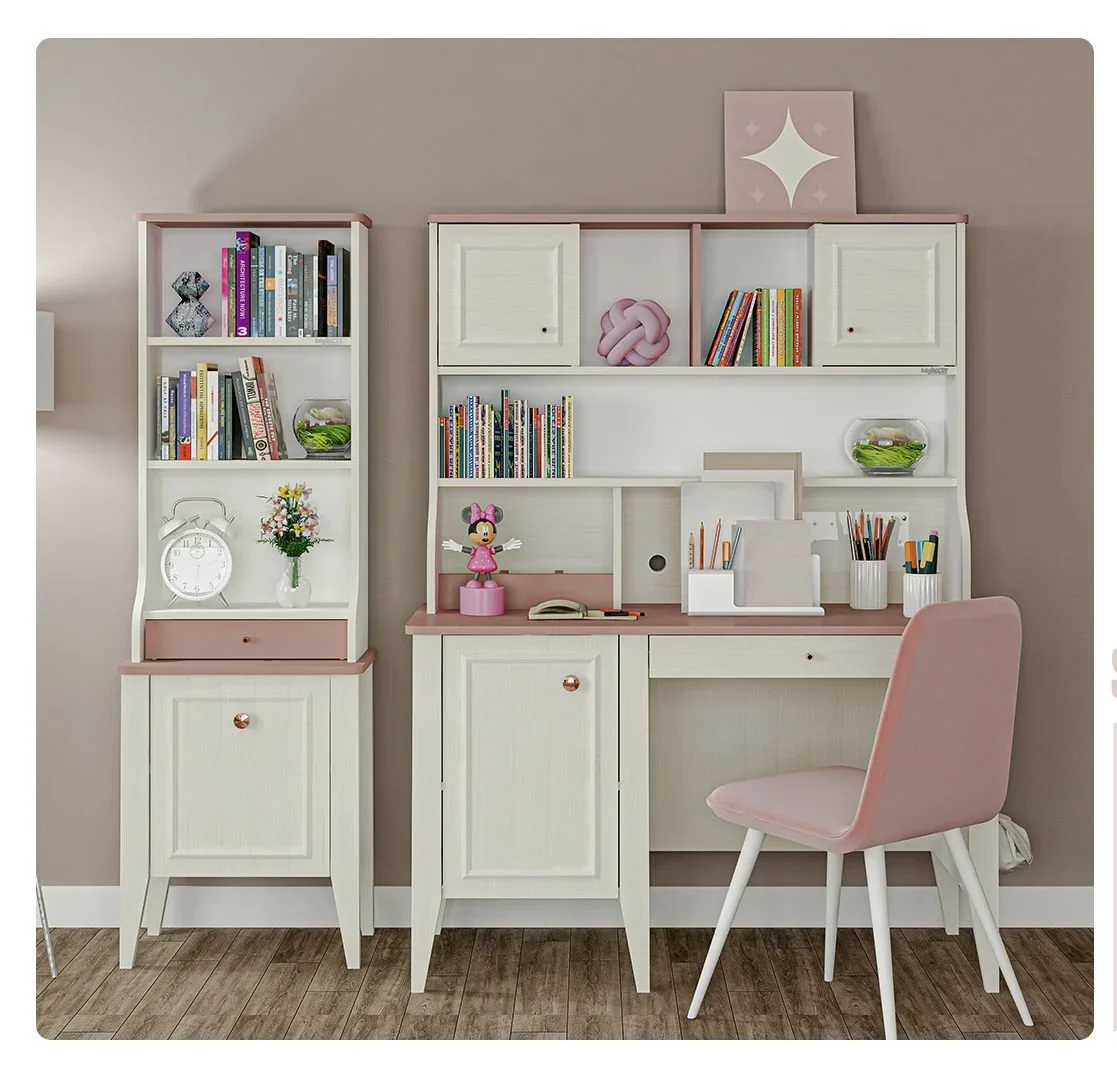 6 Γραφείο Ruby με ράφια - Image 1