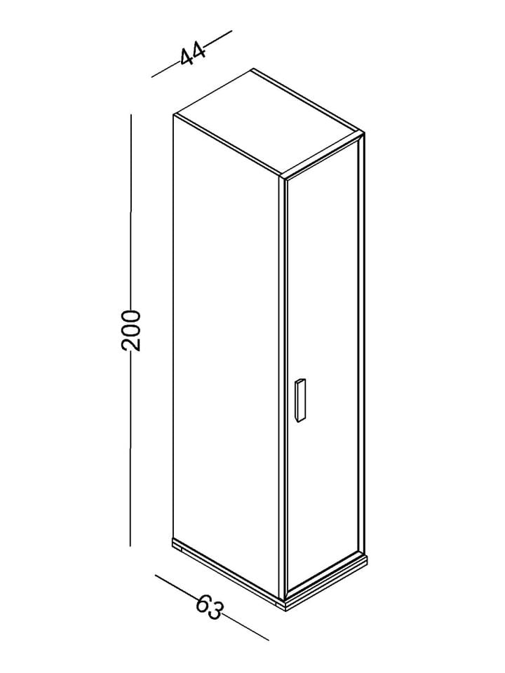 evon-tek-kapakli-dolap-1_min EVON Ντουλάπα - Image 5