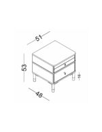 Κομοδίνο Marine Blue - Image 2