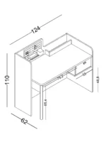 Παιδικό γραφείο Lion - Image 2