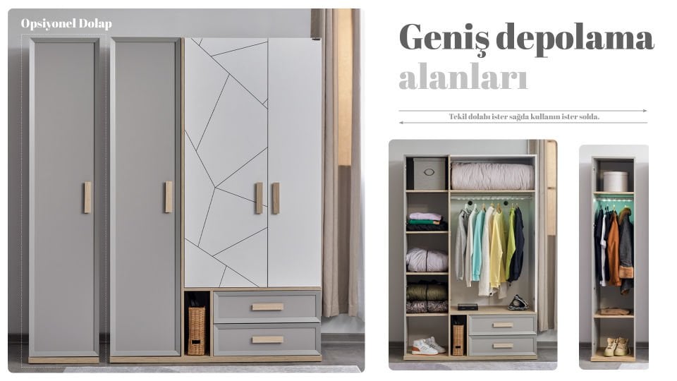 3-kopya_min Τρίφυλλη ντουλάπα Evon - Image 3