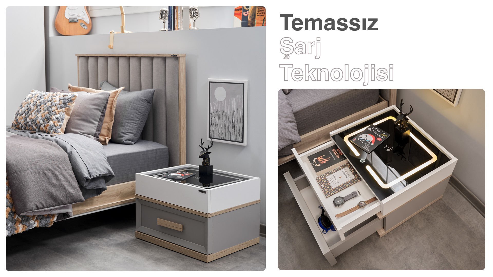 5-kopya Κομοδίνο Evon - Image 2