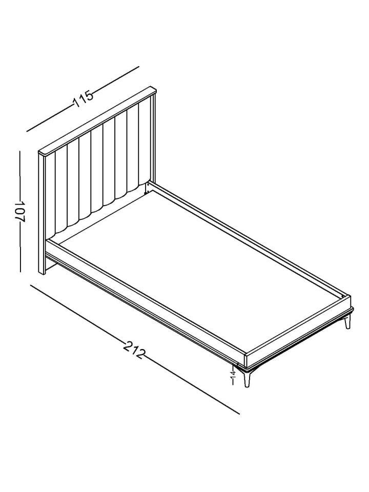 evon-100x200-karyola_min Κρεβάτι Evon - Image 5