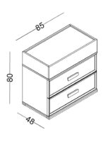 Συρταριέρα Evon - Image 2