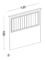 Κρεβάτι Bella με συρόμενο συρτάρι / κρεβάτι - Image 3