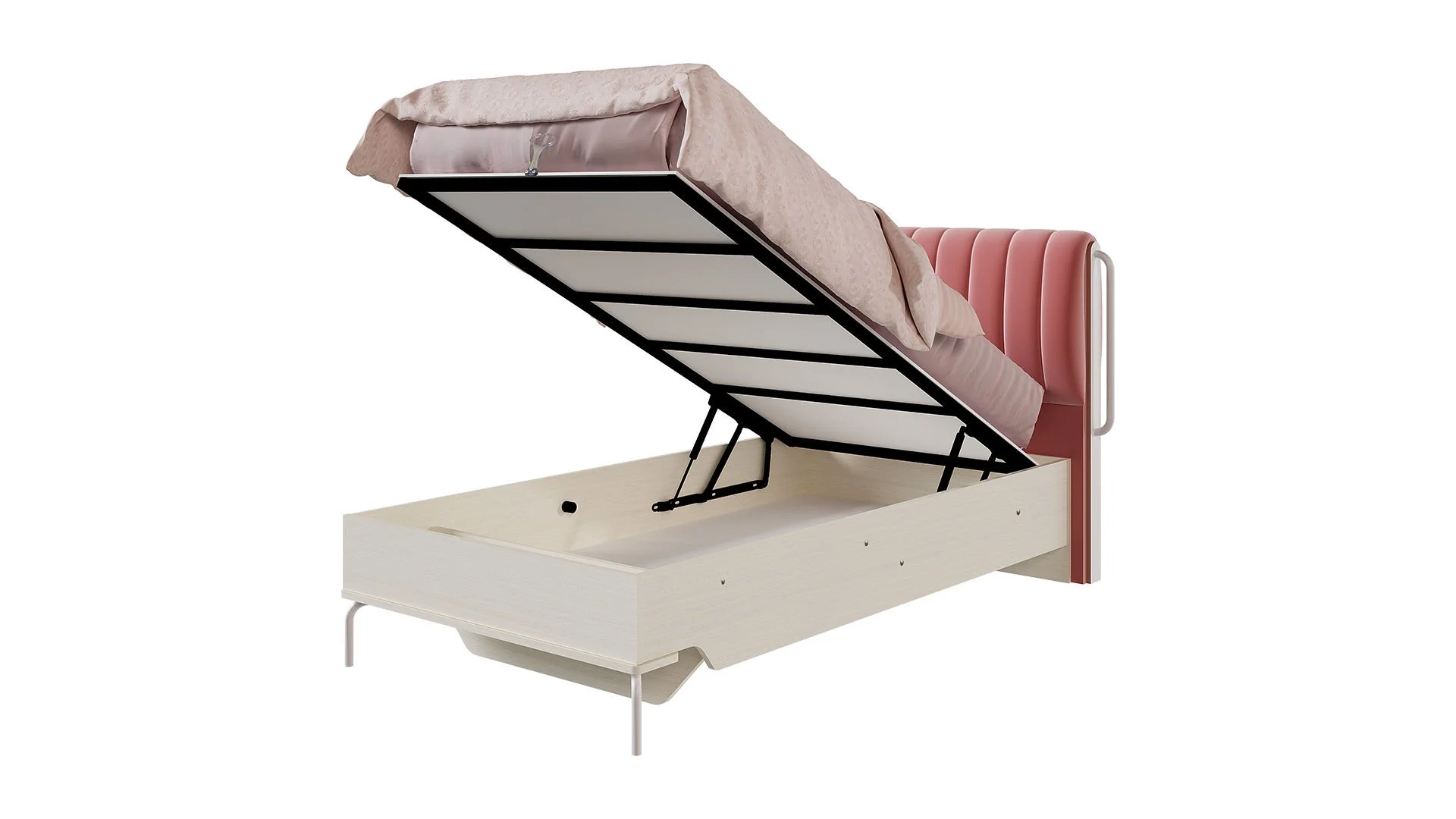 1 Κρεβάτι με Αποθηκευτικό χώρο Linda - Image 1