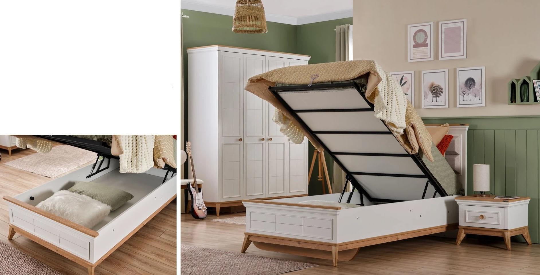 alegra1 Κρεβάτι με Αποθηκευτικό χώρο Alegra - Image 3