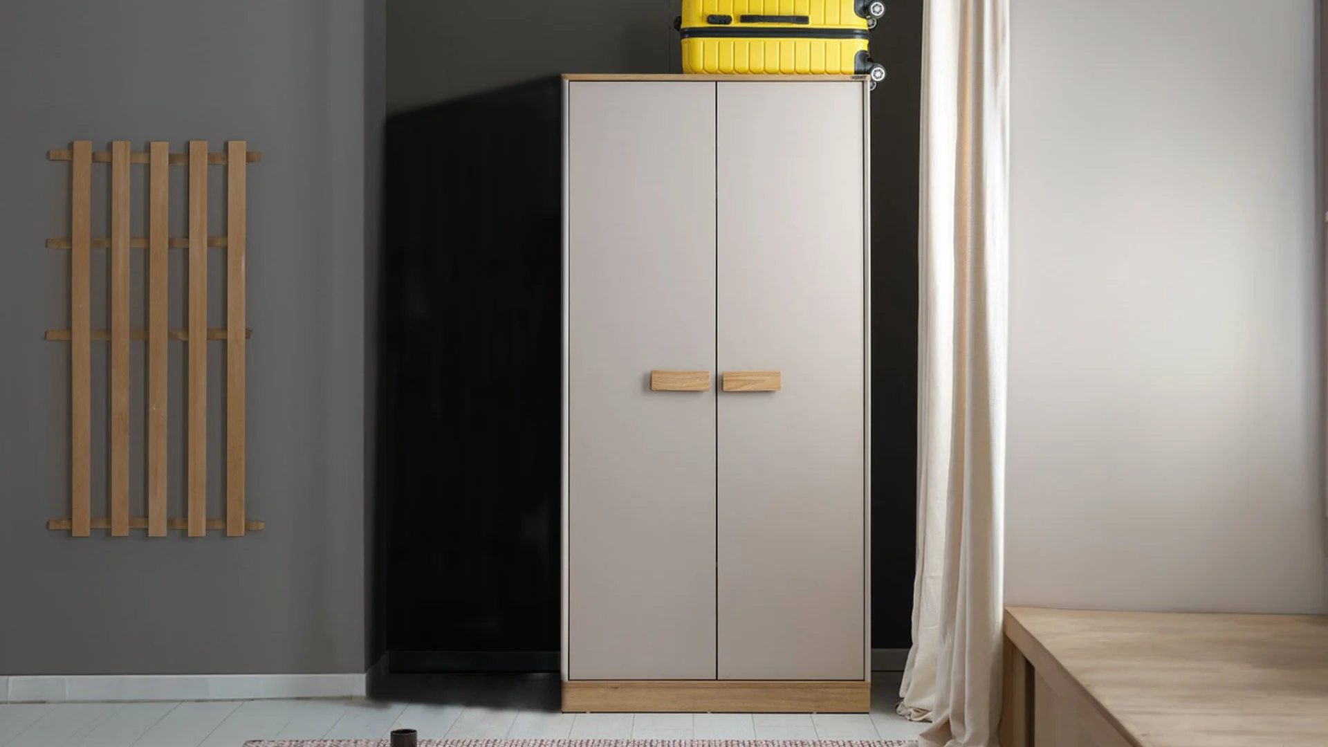 huga2 Δίφυλλη ντουλάπα Huga - Image 3