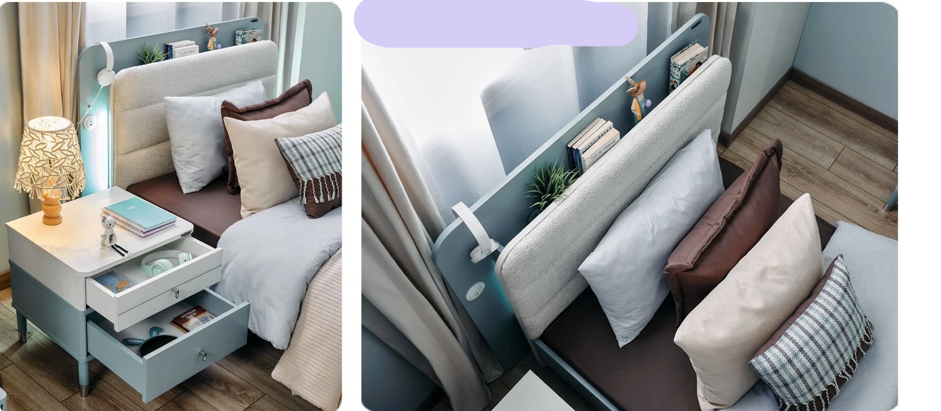 marine4 Απλό κρεβάτι Marine Blue - Image 4