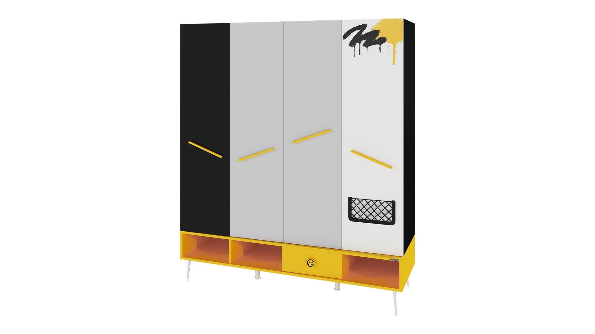 skate1 Τετράφυλλη ντουλάπα Skate - Image 1